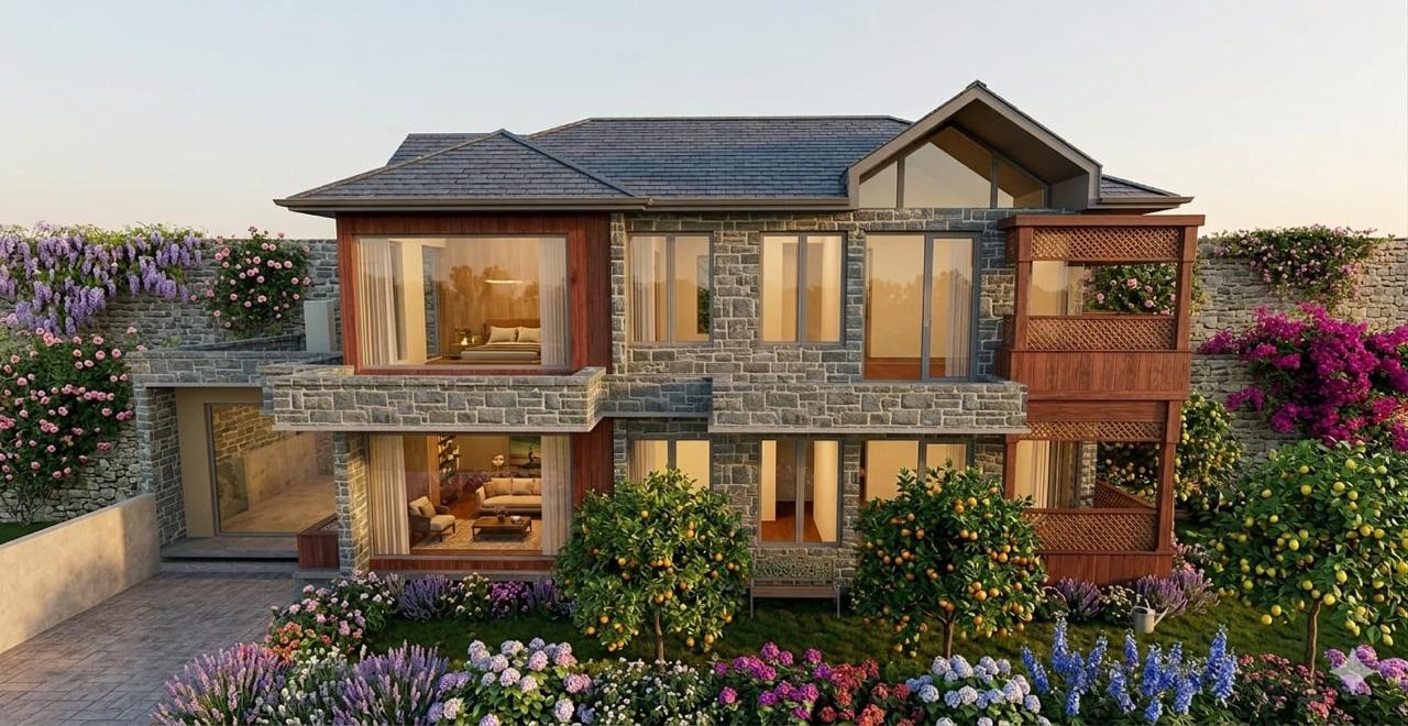 Silver Ridge cottage front view